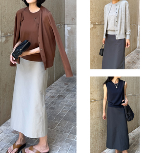 （3色）Plain Sight 意大利进口 Z*gna120s极细羊毛针织背心/开衫