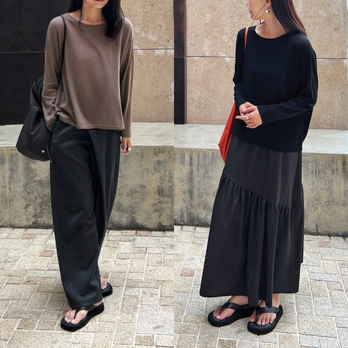 （2色) Plain Sight 基础必入 三醋酸羊绒套头衫