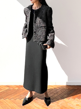 【秒杀不退不换】Plain Sight 彩色编织羊毛简约短款外套