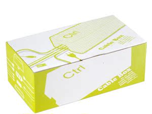电线收纳盒超大号 拖线接线板整理盒ctrl键盘桌面集线器理线