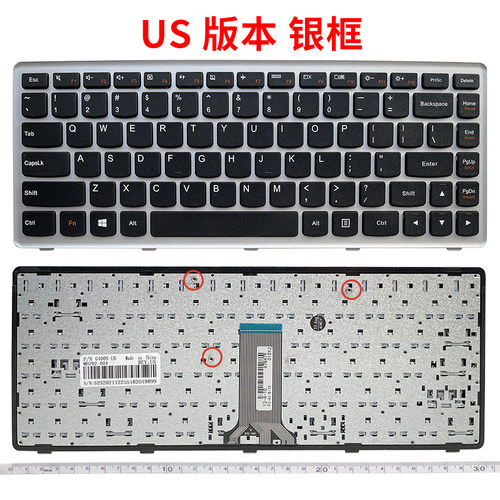 全新联想G400AT/AM G400S AS G405S S410p键盘G410S/ST Z410 N410
