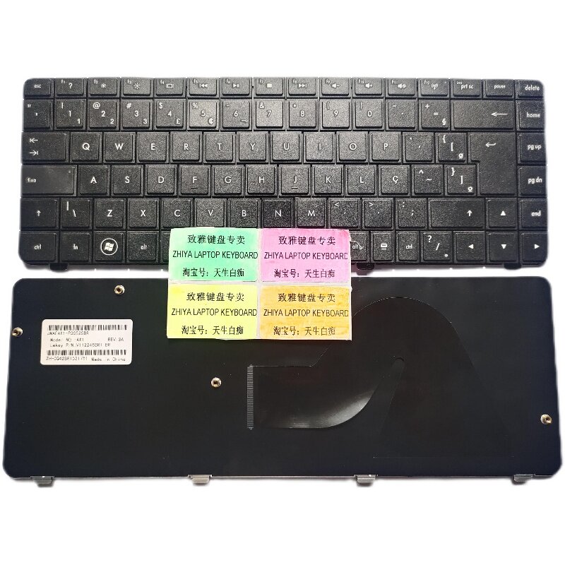 全新HP CQ42 G42 CQ42-151TX CQ42-223AX BR 巴西 键盘