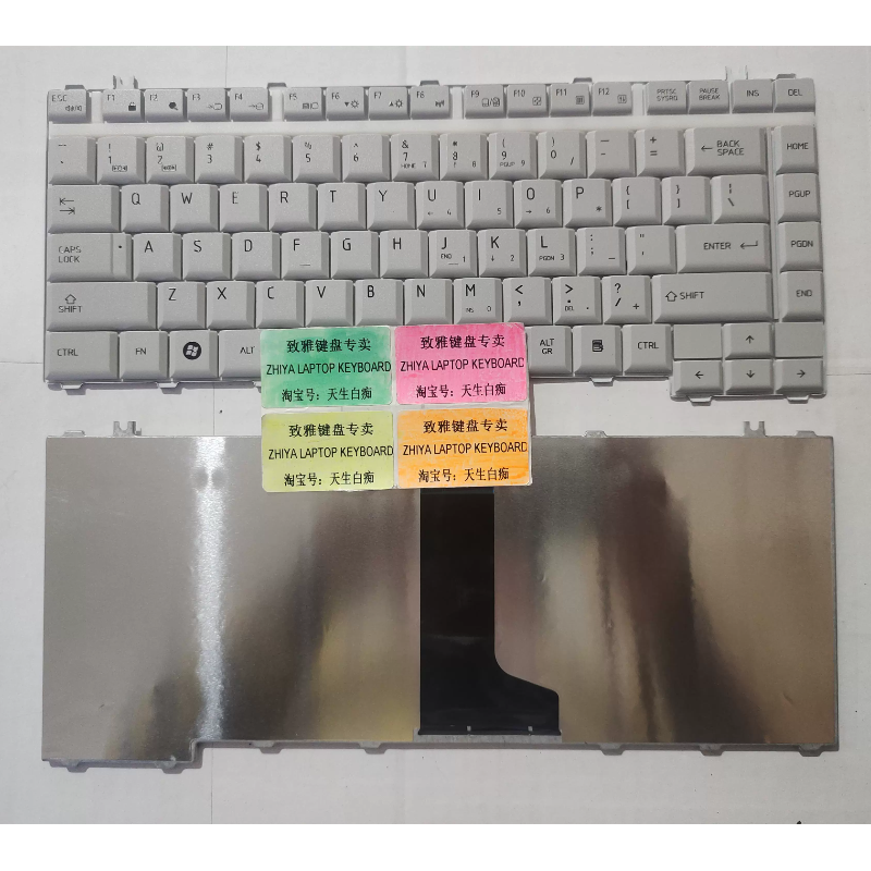 全新TOSHIBA A200 M200 M207 M216 L323 L322 US 白色 英文 笔记