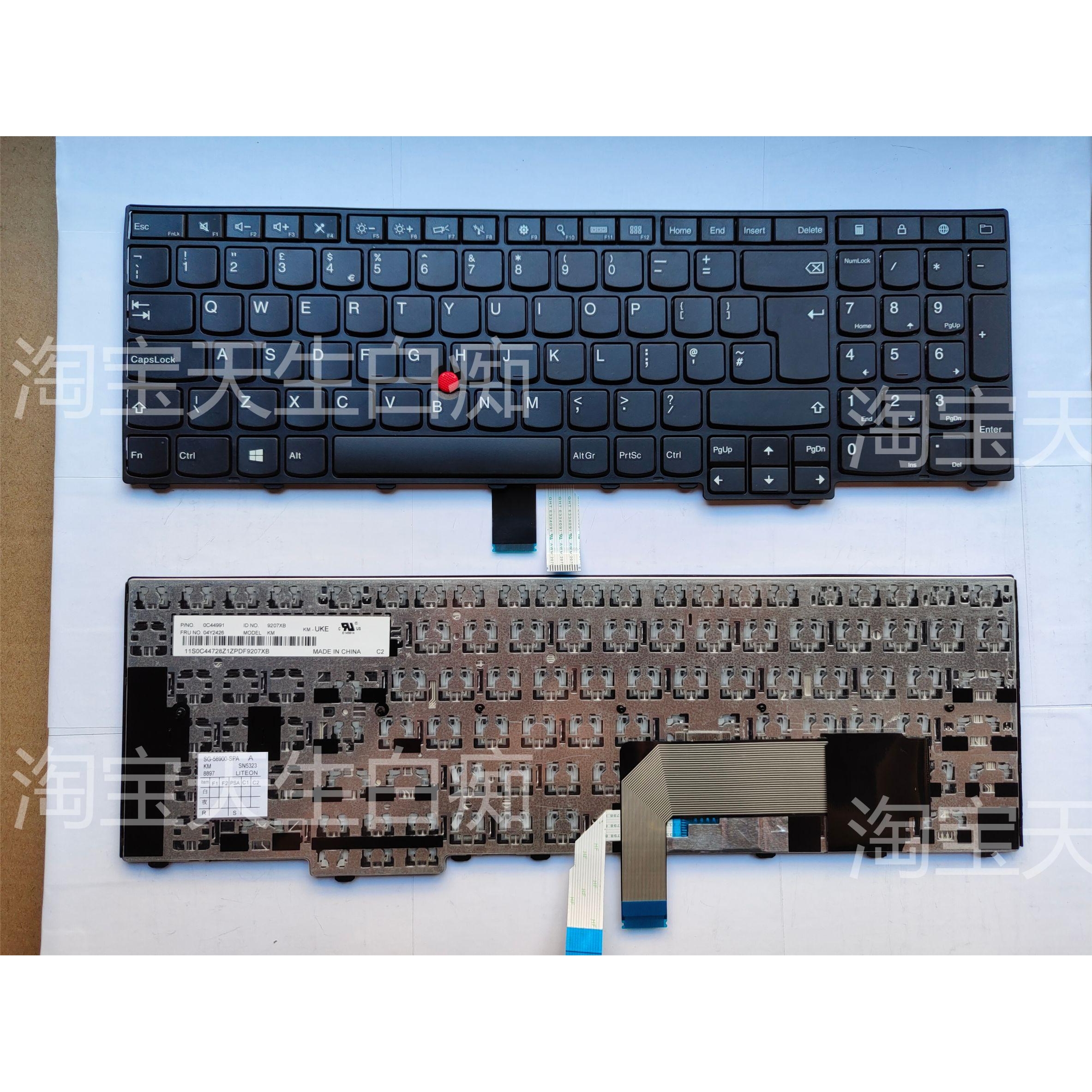 全新LENOVO E531 E540 T540 T550 UK 键盘