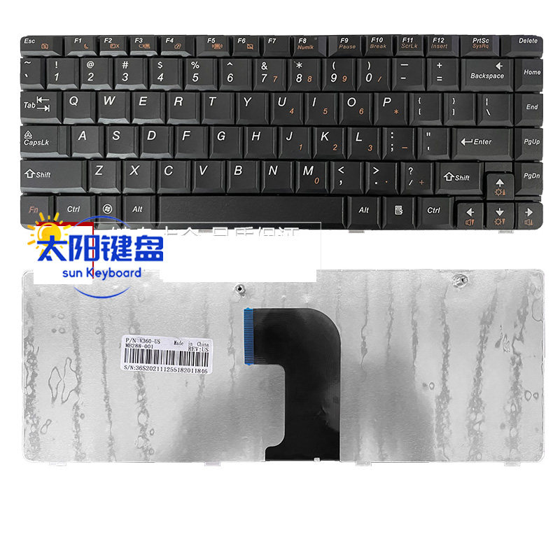 全新适用联想 V360 V360A V360G U450 U450A 20058 键盘