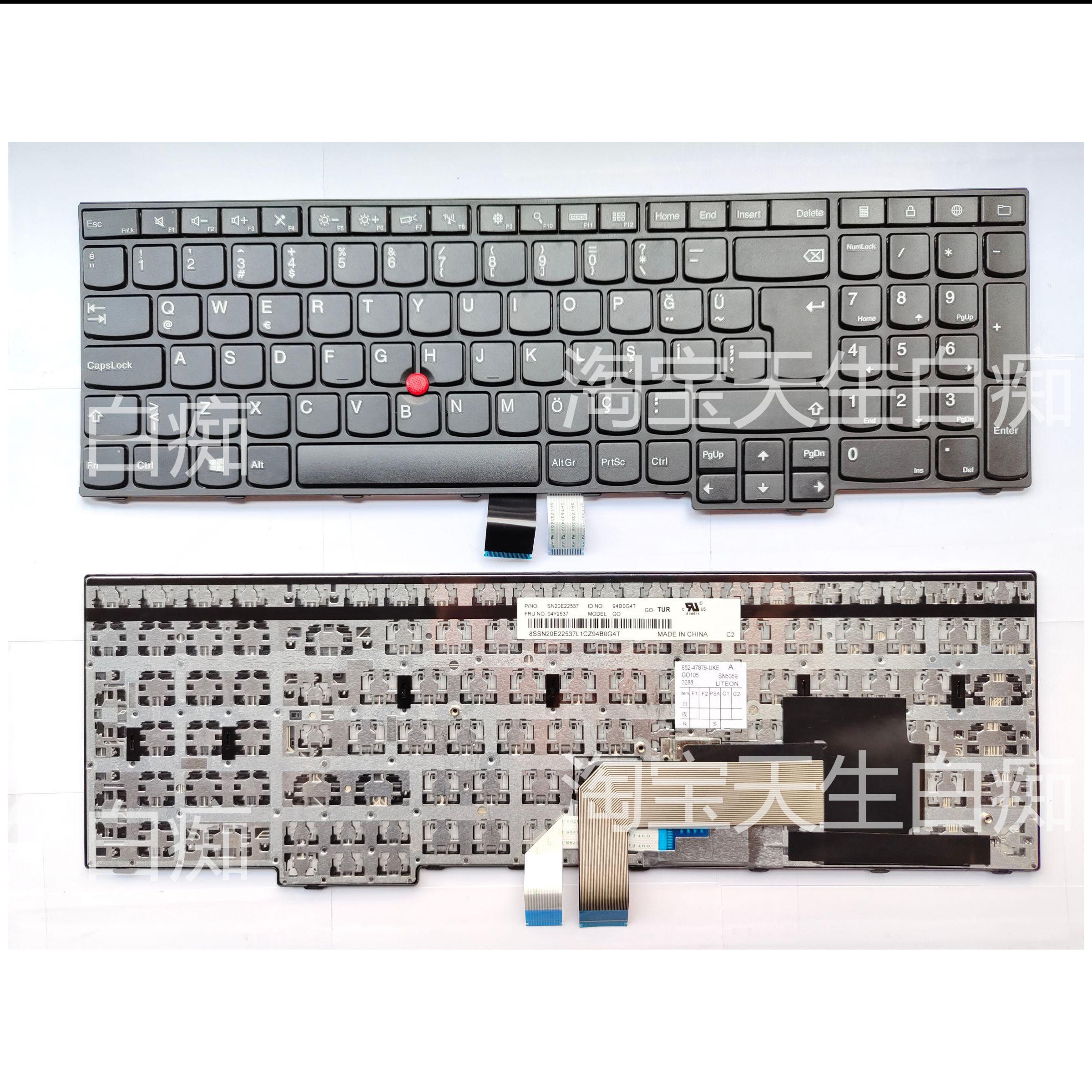 全新LENOVO E531  E540 L540 T540 TR 土耳其 键盘