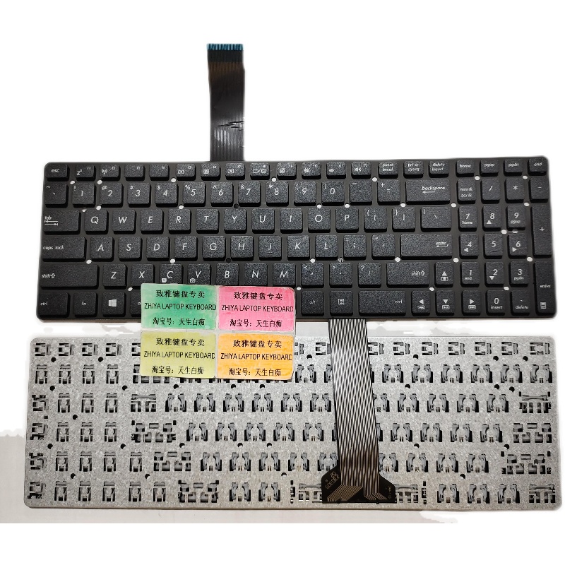 全新ASUS K55 K55A K55DE K55DR K55VJ US 英文 键盘