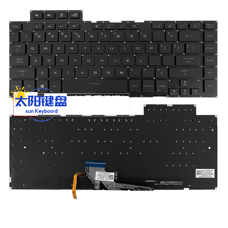 全新冰锐 GA502/G/D/I GU502/G/DU/GV/L/LW GX502/G键盘GM502