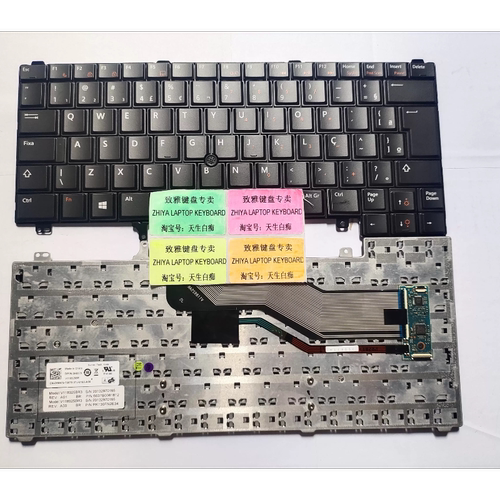 全新DELL E5420 E6420 E6220 E6320 E633O BR 巴西 键盘
