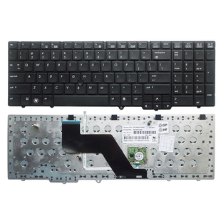 全新L  HP惠普 EliteBook 8540 8540P 8540W 键盘 有带鼠标杆