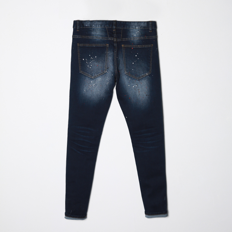 Jeans pour jeunesse pieds Slim GURBAKS en coton pour Quatre saisons - Ref 1485874 Image 3