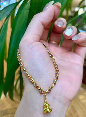 新中式国潮彩金编绳手链