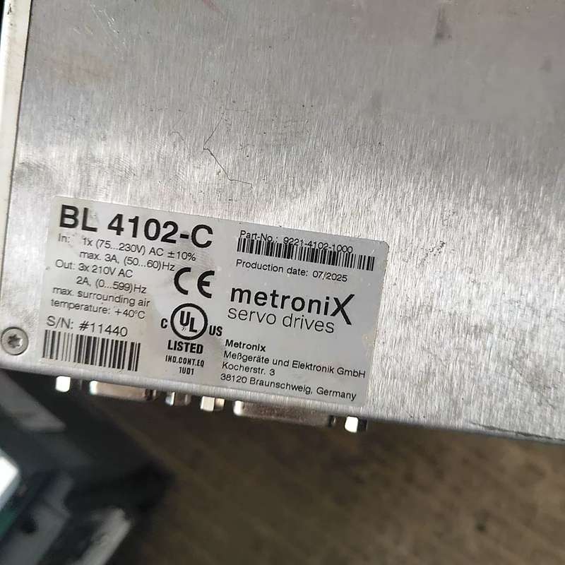 议价smartServo metrox BL 4102-C伺可维修 - 实物图