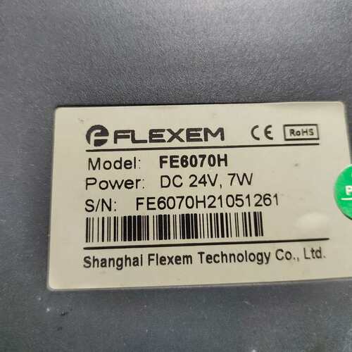 议价Flexem触摸屏FE6070H，DC24V供电，7W功率，可维修