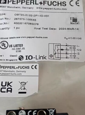 议价OBT20-R102-2P1-IO-V31（P+F）光可维修