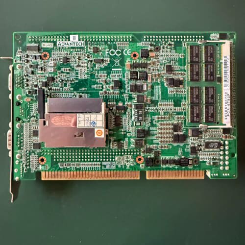 议价实价 研华 半长 工控机主板 PCA-6780F 带CP可维修