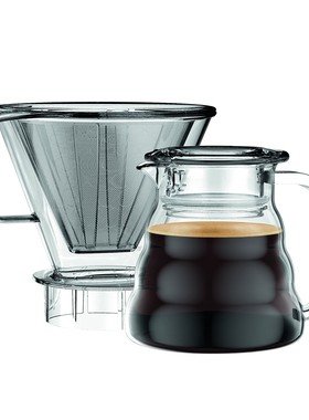 bodum波顿进口 精品咖啡手冲壶滴滤泡茶壶 MELIOR 0.6L 包邮