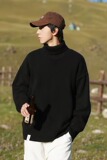 MY002P45高领毛衣男冬季新款慵懒高级感男士打底衫加厚宽松内搭针，男装针织衫/毛衣，星座218-1（原230）