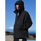 WT50P90山系户外日系宽松风衣女2024新款潮流简约连帽防晒衣，女装风衣，星座218-1（原230）