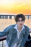 Jk016P85秋冬季短款牛仔外套男女潮牌修身翻领设计感个性时尚炸街，男装夹克，星座218-1（原230）