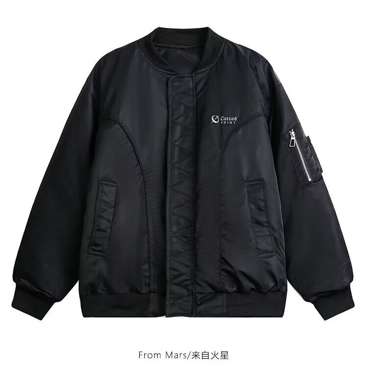 JK1121P80美式复古街头飞行员夹克棒球服男潮牌宽松小众百装外套,男装夹克,星座218-1（原230）