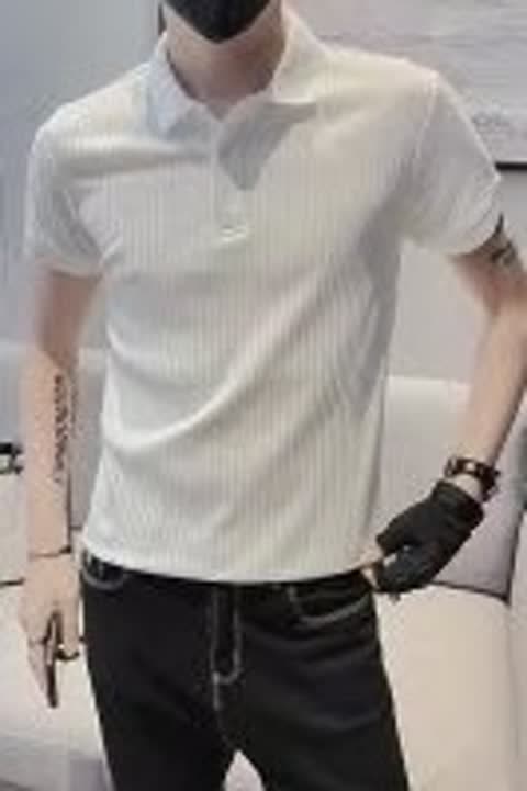 Y814P30新款标准文艺POLO衫男青春流行五分袖夏季原宿日系潮流2,男装Polo衫,星座218-1（原230）