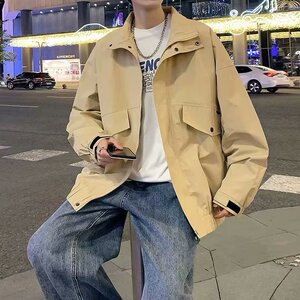 LS96P80日系防水工装外套巴咯克潮流宽松舒服3个颜色图片
