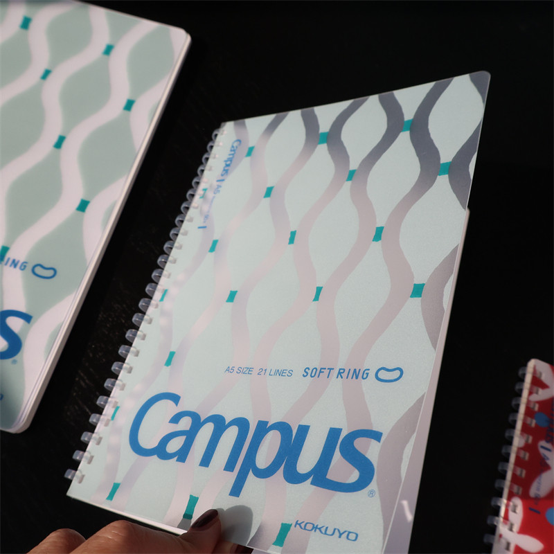 国誉sousou笔记本联名限定 软线圈本不硌手campus 进口原纸可平摊