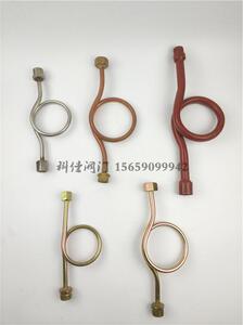 压力表缓冲弯管 304不锈钢表弯管 压力表铜弯管铁表弯 冷凝管直弯