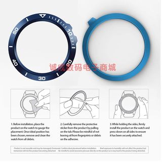 适用佳明GMarmin Fenix3HR刻度金属表圈 竞速保护圈 蚀刻数字表壳