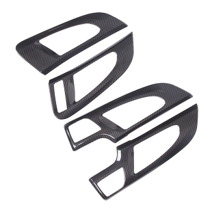 适用于 11-17款保时捷卡宴内拉手框面板碳纤维装饰贴老卡宴改装件