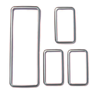 适用于路虎发现4改装内饰贴发现4升窗按键框老揽胜运动玻璃升降贴