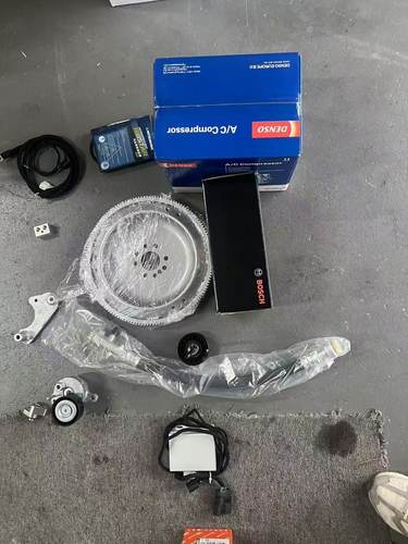 奔驰S400油电混合改S350纯油套件，全套配件齐全