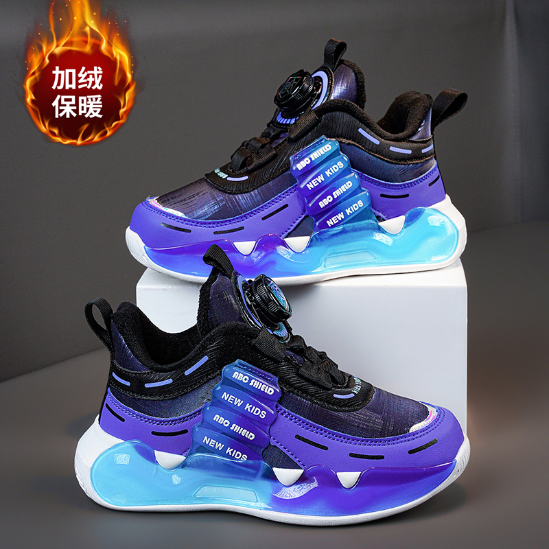 36l℃男童鞋子2025秋冬新款加绒