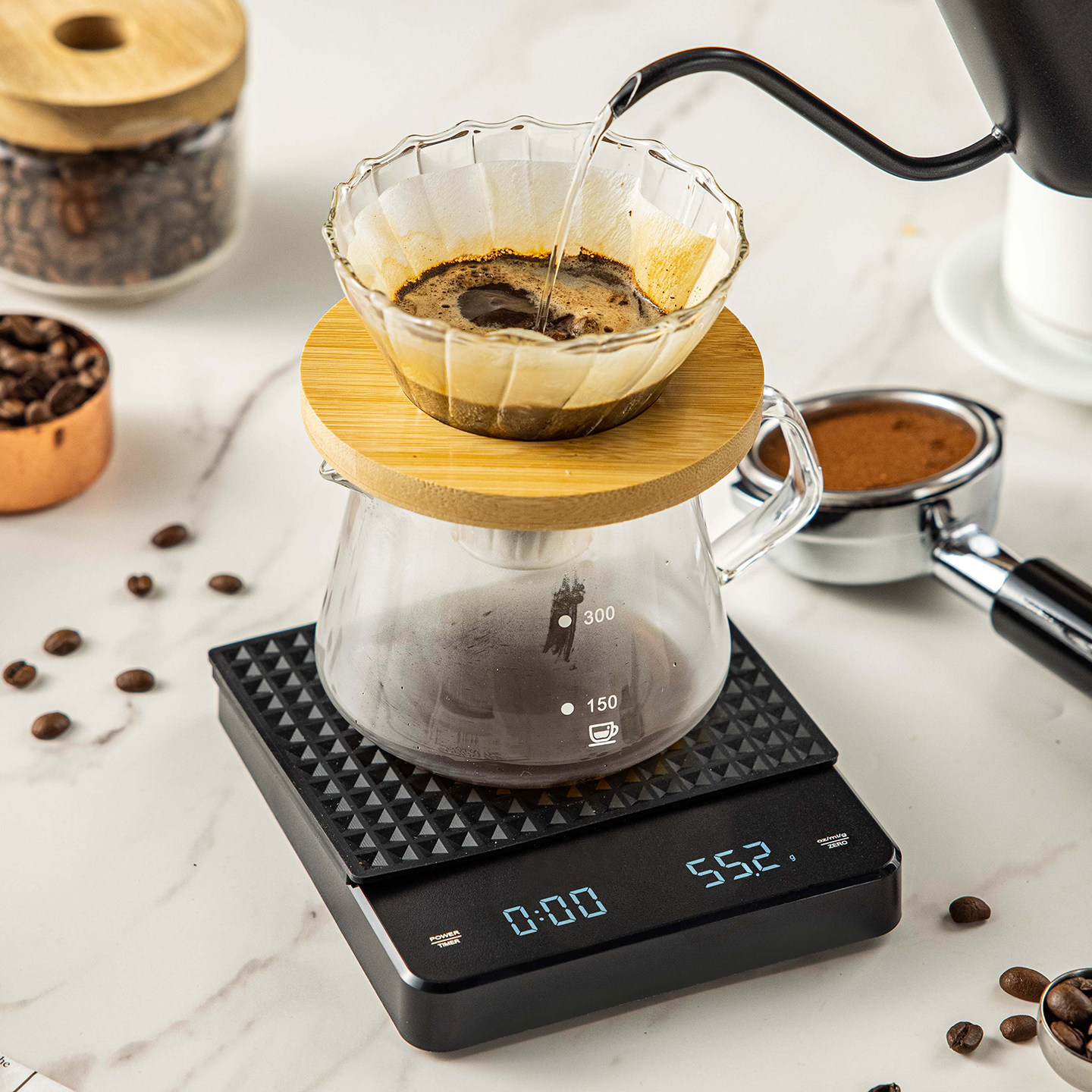 手冲咖啡电子秤重器精准专用意式豆厨房2026新款小型家用食物克重