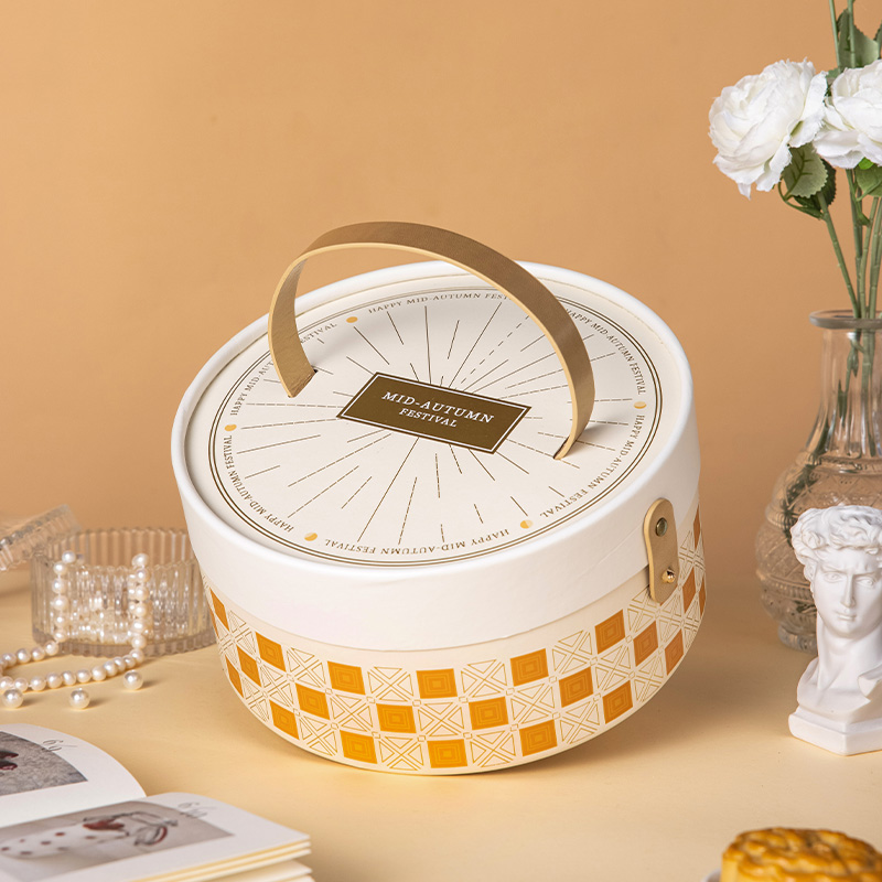 2025中秋节创意月饼礼盒精美蛋黄酥包装盒空盒手提送礼伴手礼礼盒