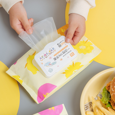 儿童抽取式一次性手套TPE一次性食品级手套烘焙画画厨房专用耐用