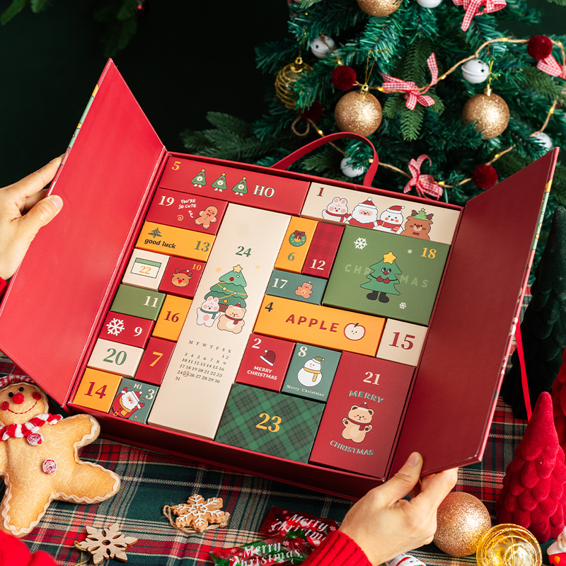 diy自制圣诞节倒数日历盲盒