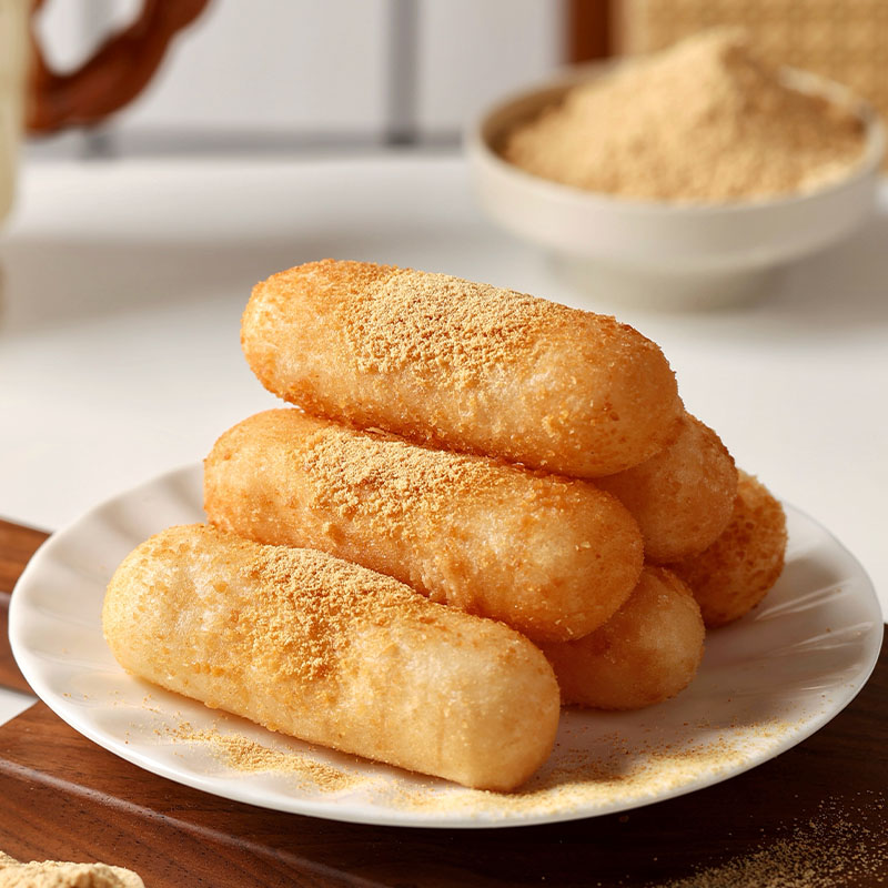 老式红糖糍粑半成品糯米滋粑工手年糕火锅食材油炸即食小吃糕点纯