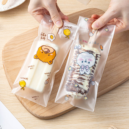 自制雪糕包装袋自封加厚食品级冰棍木棒透明塑料打包梦龙一次性密