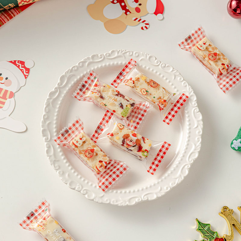 太妃糖果单独立机封口小包装袋子牛轧婚礼手工糖食品级包装袋透明