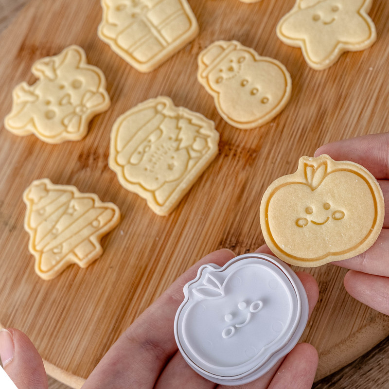 新款卡通圣诞节饼干模具
