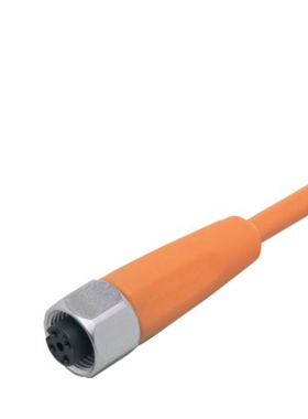 IFM易福门带插座连接电缆EVT002 ADOGH040VAS0010E04 M12 PVC 4芯