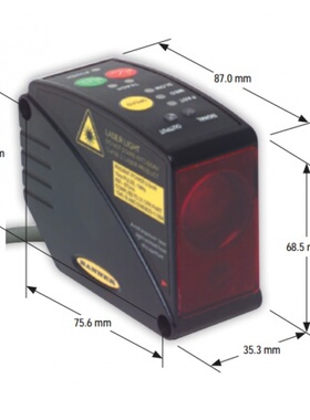 邦纳长距激光测距传感器LT3BD,LT3PU,LT3PI,LT3BDLV,LT3PULV/PILV