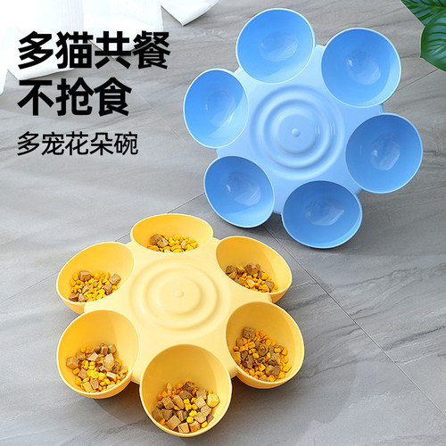 多猫食盆小猫咪小狗喂食器流浪猫