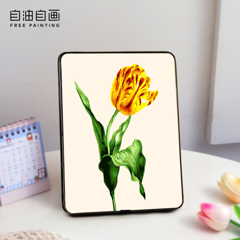 数字油画diy填色画手绘油彩装饰画客厅卧室手工填充diy桌面摆台画,家居饰品,DIY/数字油画,淘宝优惠券,粉丝福利购,淘宝优惠卷