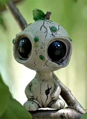 跨境新品大眼睛外星精灵