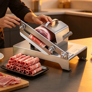Lamb Rolls Meat slicer切肉机羊肉卷切片机肥牛刨肉机切肉片机