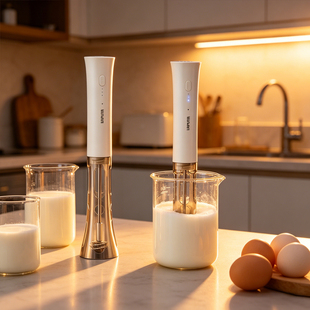 Milk frother电动奶泡器咖啡拉花自动打奶泡器免牛奶打发搅拌棒