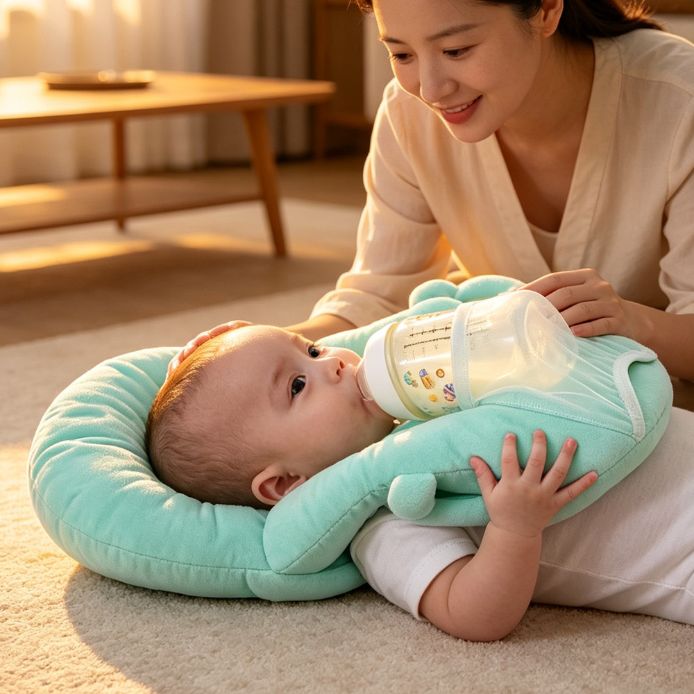 跨境Nursing pillow多功能婴幼儿哺乳枕新生儿喂奶枕宝宝防吐奶枕